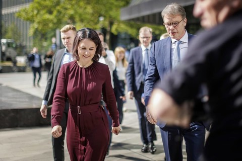 Annalena Bärbock (Bündnis 90 Die Grünen), Federal Minister for Foreign Affairs, photographed during