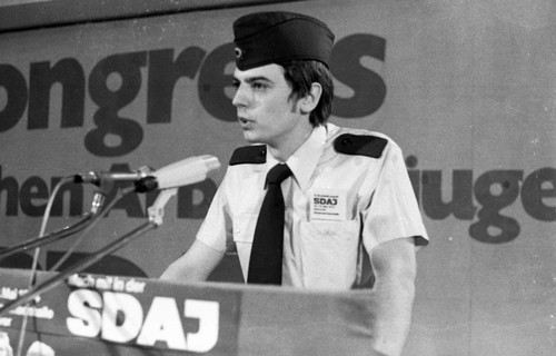The IV. Federal Congress of the DKP-affiliated Socialist German Workers' Youth (SDAJ) on 19.5.1974