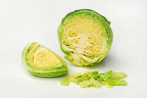 Brassica oleracea (Brassica oleracea var. sabauda), cabbage, Savoy cabbage