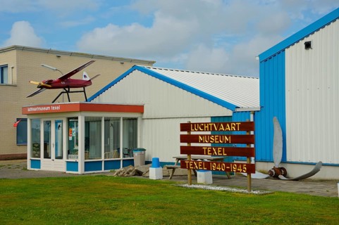 Texel Airport, Aviation Museum, Texel Island, North Sea, North Holland, Netherlands