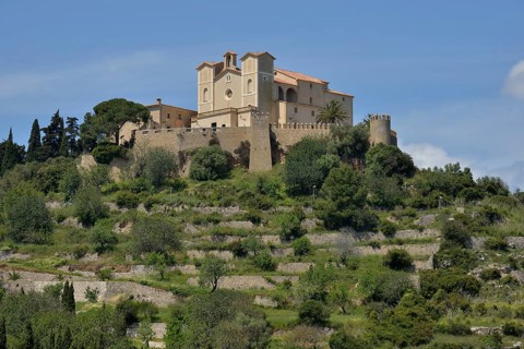 Santuari de Sant Salvador fortress, Arta, Majorca, Balearic Islands, Spain, Europe