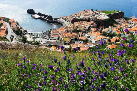 View of Camara de Lobos, Madeira, Portugal, Europe