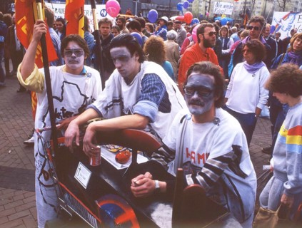 Ruhr District Easter March of the Opponents of Nuclear Weapons on 18 4 1987