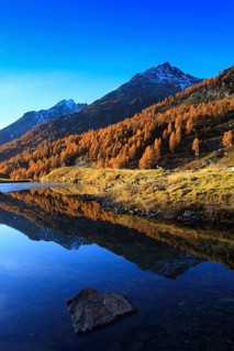Grundsee, Lötschental, Valais, Switzerland, Europe