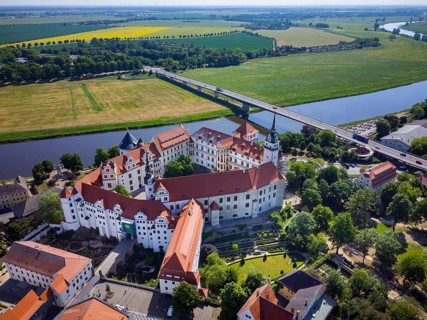 Torgau with Hartenfels Castle