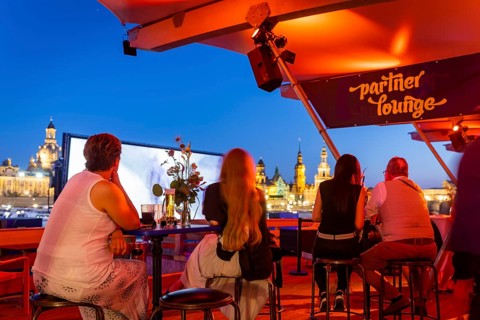 The Film Nights on the banks of the Elbe are Germany's largest open-air cinema festival. They have