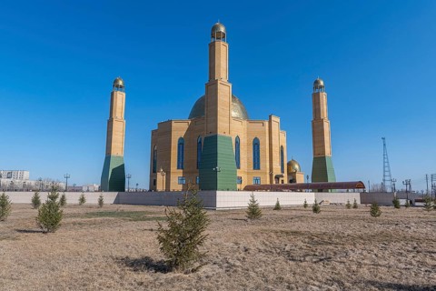Abaya mosque, Semey formerly, Semipalatinsk, Eastern Kazakhstan