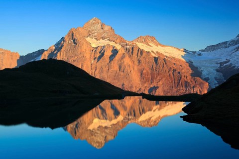 Bachalpsee, Wetterhorn, 3704 m, Switzerland, Europe