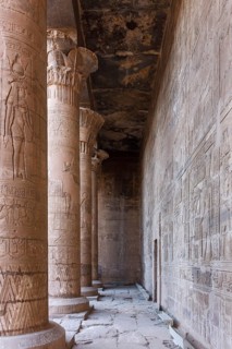 Temple of Edfu, Horus Temple, Edfu, Egypt, Africa