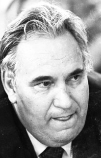 SPD Party Conference April 1982. Heinz Kluncker (ÖTV), Germany, Europe