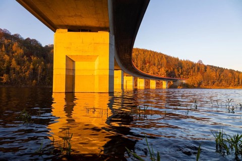 The Rauschenbach Dam is a dam in the Free State of Saxony. The dammed waters are the Flöha and the