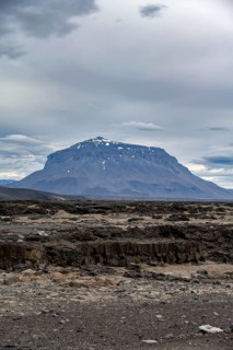 Herðubreið Table Mountain, Volcanic Landscape, Barren Landscape, Vatnajökull National Park,