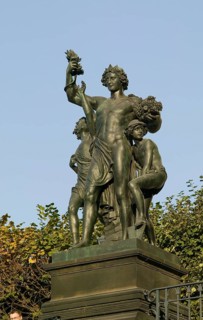 Brühl's Terrace is an architectural ensemble and a tourist attraction in Dresden. On the steps are