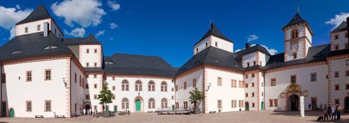 Augustusburg Castle, castle courtyard