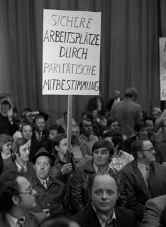 Rally of the German Trade Union Confederation (DGB) on the subject of co-determination on 07.05