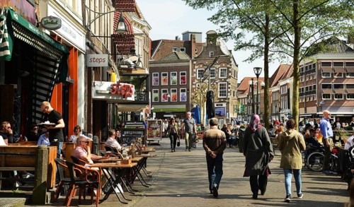 The city of Zwolle, here on 18.4.2019- received city rights as early as 1230 and was an important