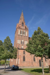 Maria Magdalena Church, Kirchstraße, Eberswalde, Brandenburg, Germany, Europe