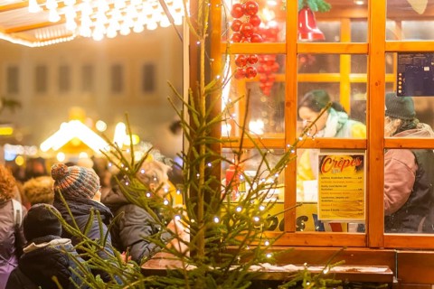 Christmas market in the old town of Görlitz