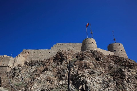 Festung Mutrah, Muscat, Oman, Asia