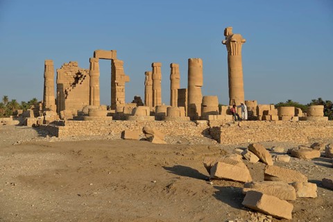 Temple of Amun, Soleb, Northern state, Nubia, Sudan, Africa