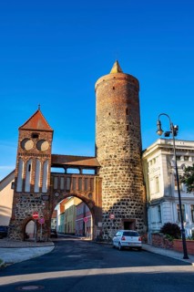 Zinnaer Tor, Jüterbog, Brandenburg, Germany, Europe