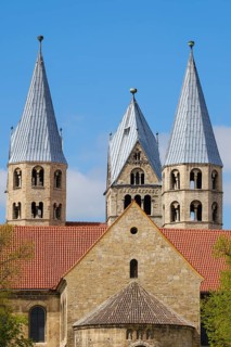 Church of Our Dear Lady, Romanesque Basilica, Domplatz, Halberstadt, Harz Mountains, Saxony-Anhalt,