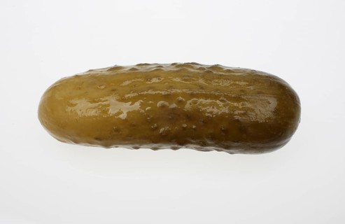 Sour cucumber, gherkin or pickled cucumber
