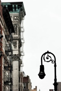 Cast Iron building, architecture, historical, fire escape, cast iron, SoHo, Manhattan, New York
