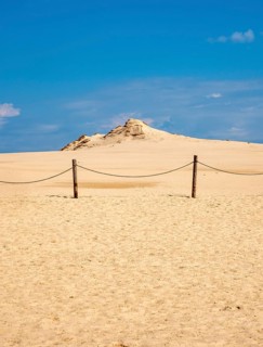 Sand dune, Slovincian National Park, Slowinski Park Narodowy, Poland, Europe