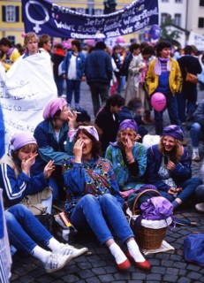 Here on 7 3 1987 for Equal Rights Dortmund International Women's Day