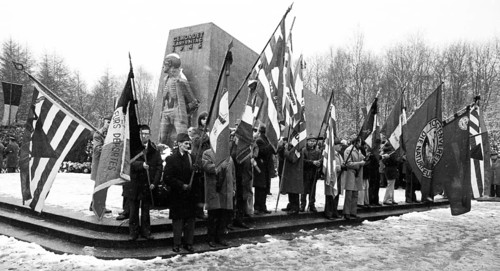 Nazi victims and resistance fighters from France and Germany against the Nazi regime commemorated