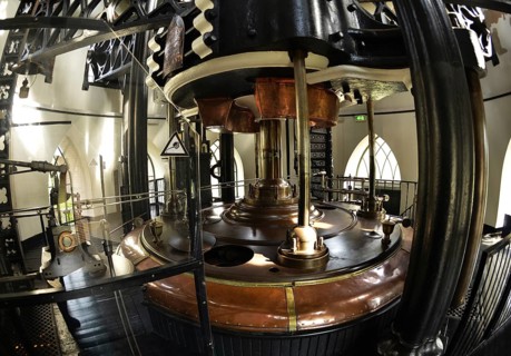 The largest steam engine in the Netherlands operated pumps that drained the Haarlemmermeer in three