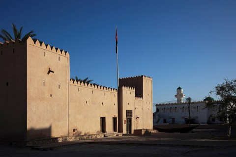 Historic residential castle of the Whalis in Taqah, southern Oman