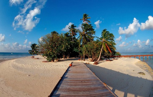 Maldives Island, Maldives, Indian Ocean, Medhufushi, Meemu Atoll, Asia
