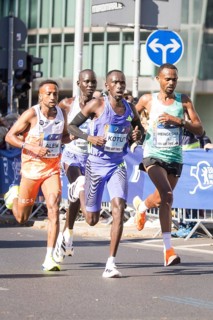 Haymanot Alew Ethiopia, Amos Kipruto Kenya, Cybrian Kotut Kenya and Milkesa Mengesha Ethiopia on