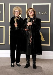 Nancy Haigh and Barbara Ling at the 92nd Academy Awards, Press Room held at the Dolby Theatre in