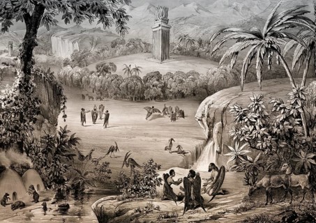 Great Moon Hoax, Edinburgh Journal of Science, by Lilith de Thierry Freres, 1835