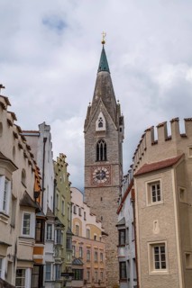 The parish church of St. Michael in Brixen in South Tyrol, Italy, Europe