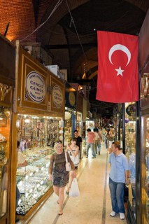Kapali Carsi Grand Bazaar, Istanbul, Turkey, Asia