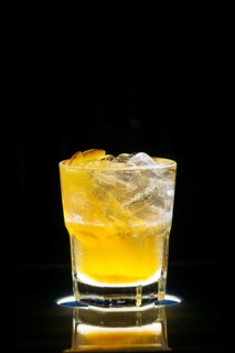 Vodka and orange screwdriver classic famous fruity cocktail drink