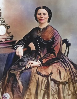 Clarissa Harlowe Barton (born 25 December 1821 in North Oxford died 12 April 1912 in Glen Echo),