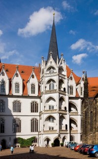 Albrechtsburg Castle in Meissen is one of the most famous late Gothic architectural monuments and
