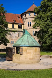 Bohnenberger Observatory, the observatory built around 1814 is located at the cartographic centre