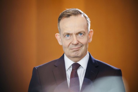 Volker Wissing (FDP), Federal Minister of Transport and Digital Affairs, pictured during a meeting