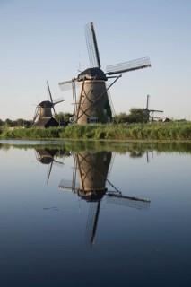 Windmills at Kinderdijk, Netherlands