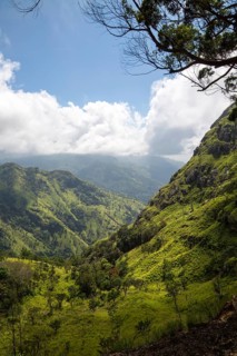 View of Ella Gap pass, Ella, Badulla District, Uva Province, Sri Lanka, Asia
