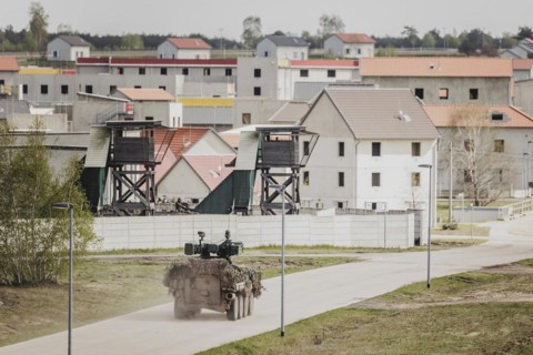 Pandur II 8x8 of the Czech Army, taken during an exercise of the German Armed Forces with forces
