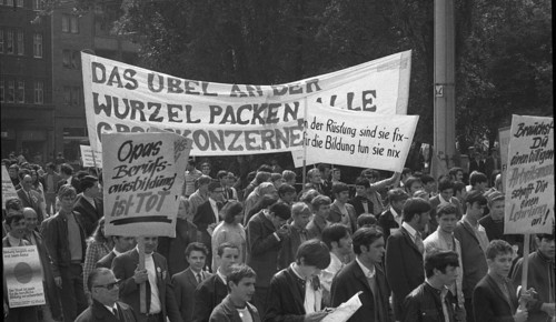 DEU, Germany, Dortmund: Personalities from politics, business and culture from the years 1965-71,