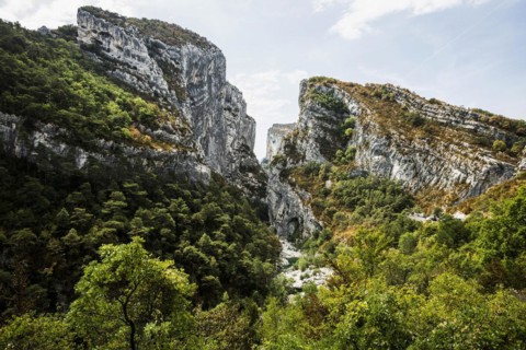 Verdon Gorge, Gorges du Verdon, Verdon Regional nature park Park, Provence,