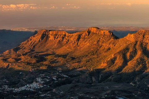 View from Pico de las Nieves (1949m), Gran Canaria, Canary Islands, Spain, Pico de las Nieves, Gran